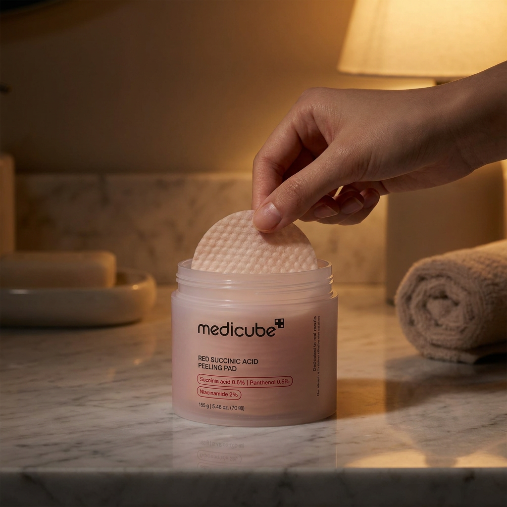 Cómo usar los peeling pads en la rutina nocturna