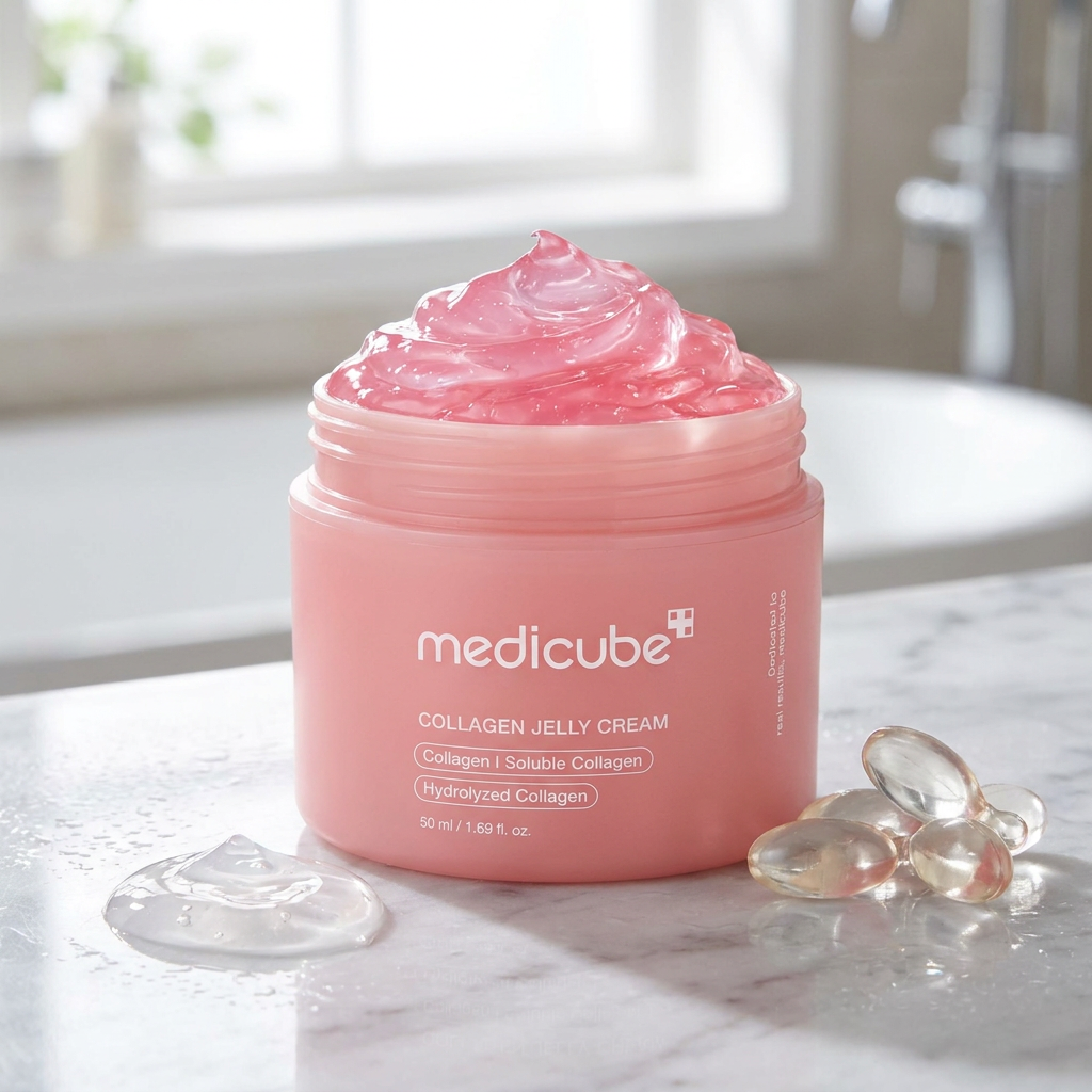 Crema en gel tipo gelatina de medicube