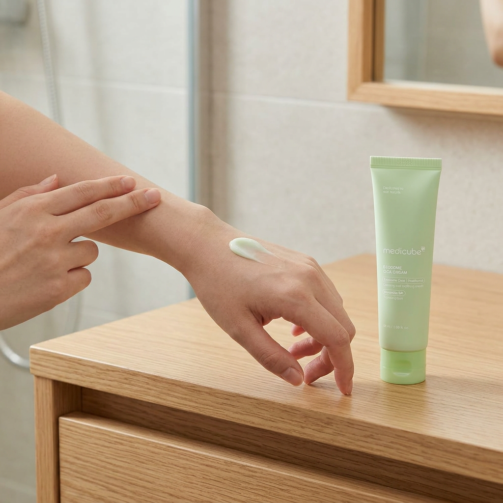 Una posición editorial clara: dónde aporta valor Medicube Exosome Cica Tea Tree Cream