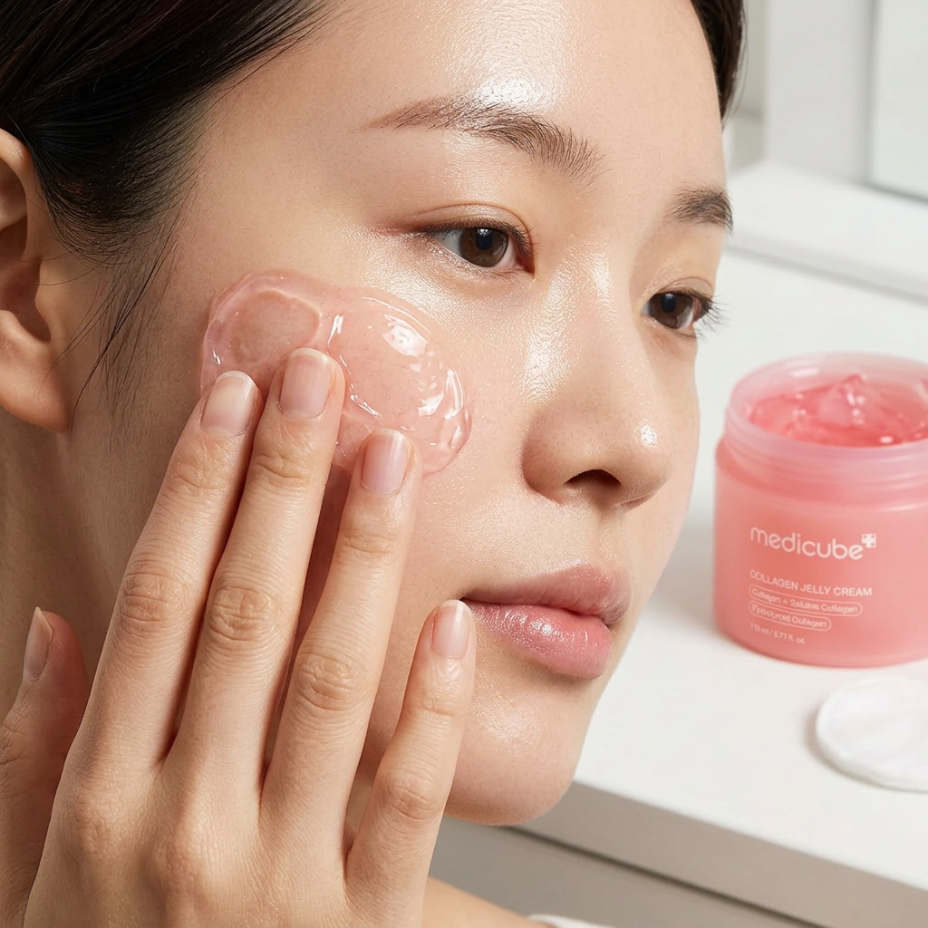 MEDICUBE Collagen Jelly Cream: reseña práctica y expectativas reales