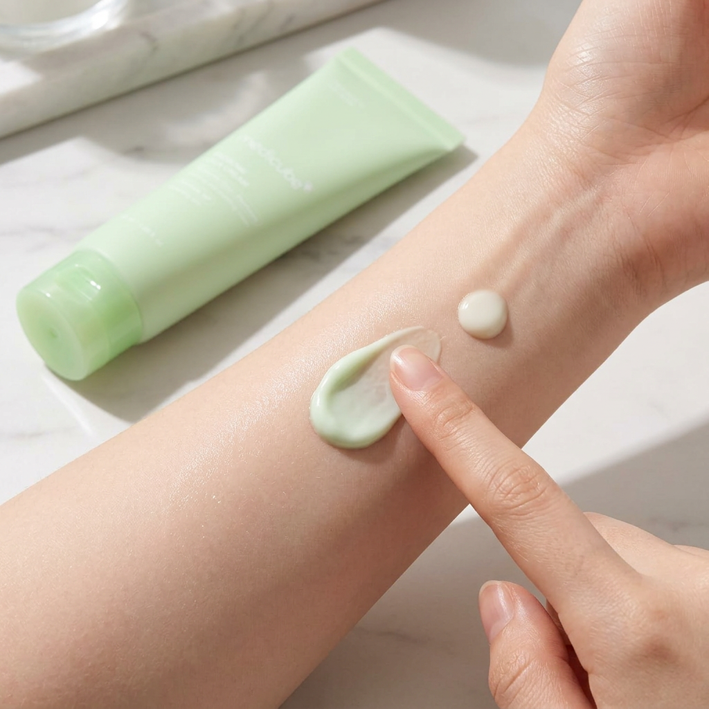 Textura, acabado y capas: dónde se nota de verdad Medicube Exosome Cica Tea Tree Cream