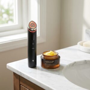 Dúo medicube Age-R Booster Pro + hidratante vitamina C