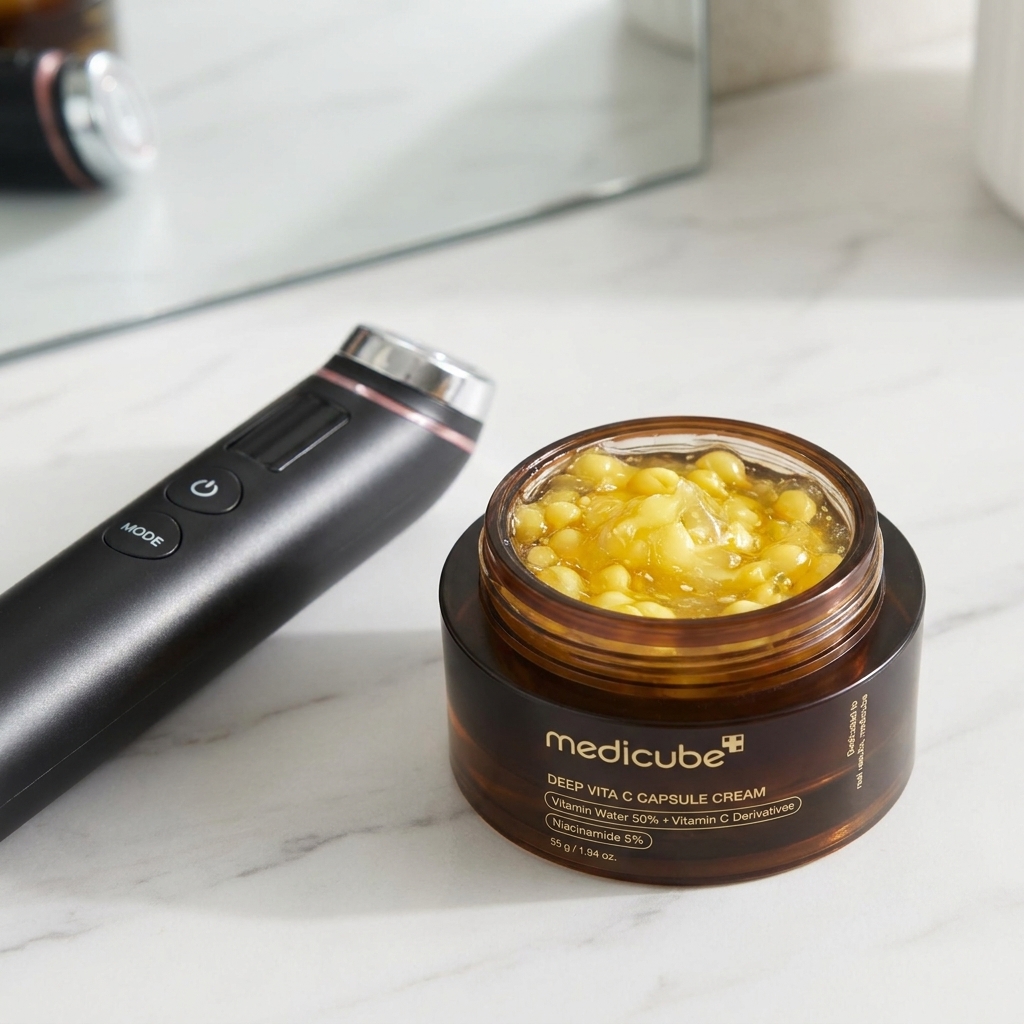 Cápsulas “Pop & Blend” y fórmula iluminadora