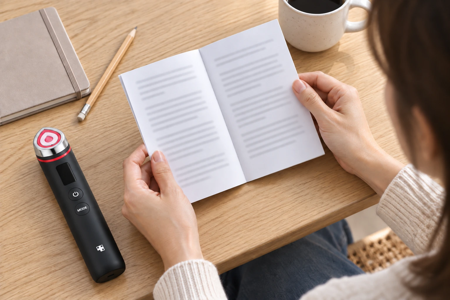 Lectura de instrucciones junto al Booster Pro