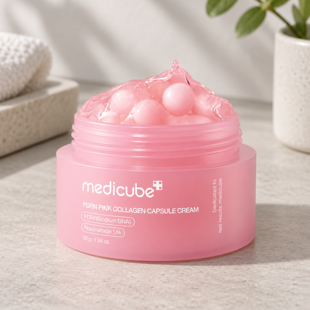 Medicube PDRN Pink Collagen Capsule Cream: cómo usar las cápsulas y leer su fórmula